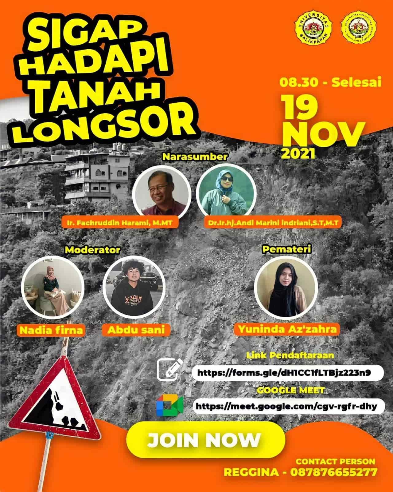 Sigap Hadapi Tanah Longsor